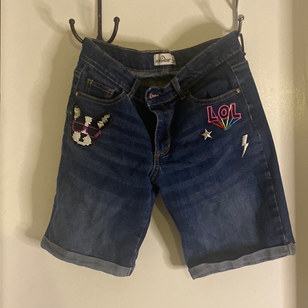 Jordache girls shorts with sequins